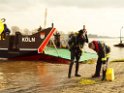 Bergung PKW im Rhein Hitdorfer Fähre P189486